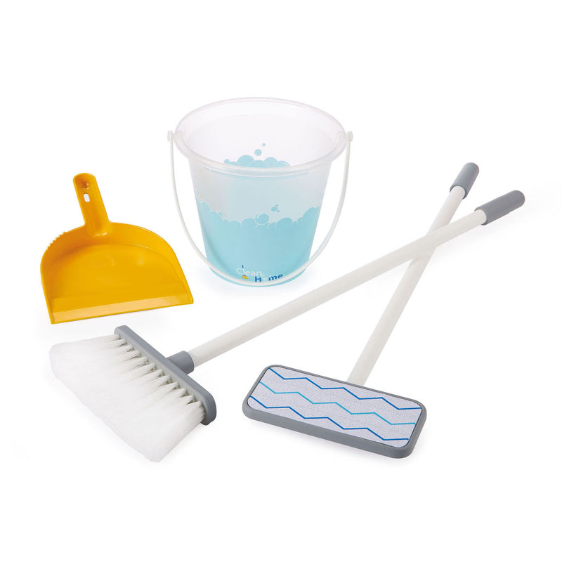 Afbeelding laden in galerijviewer, Ecoiffier schoonmaak trolley blauw - 5dlg.
