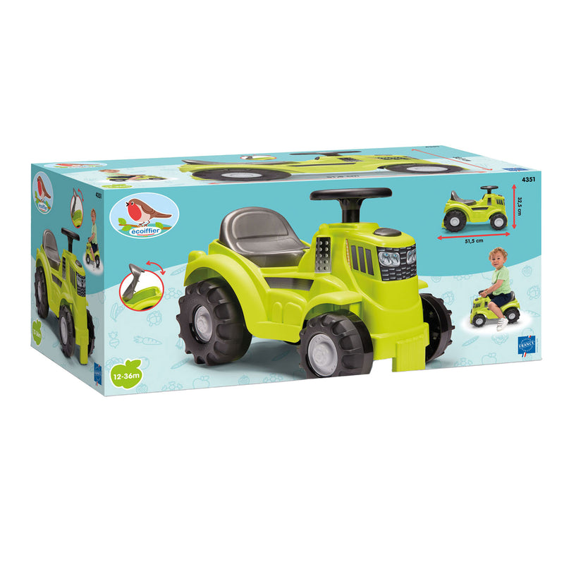 Afbeelding laden in galerijviewer, Écoiffier ecoiffier loopauto tractor groen
