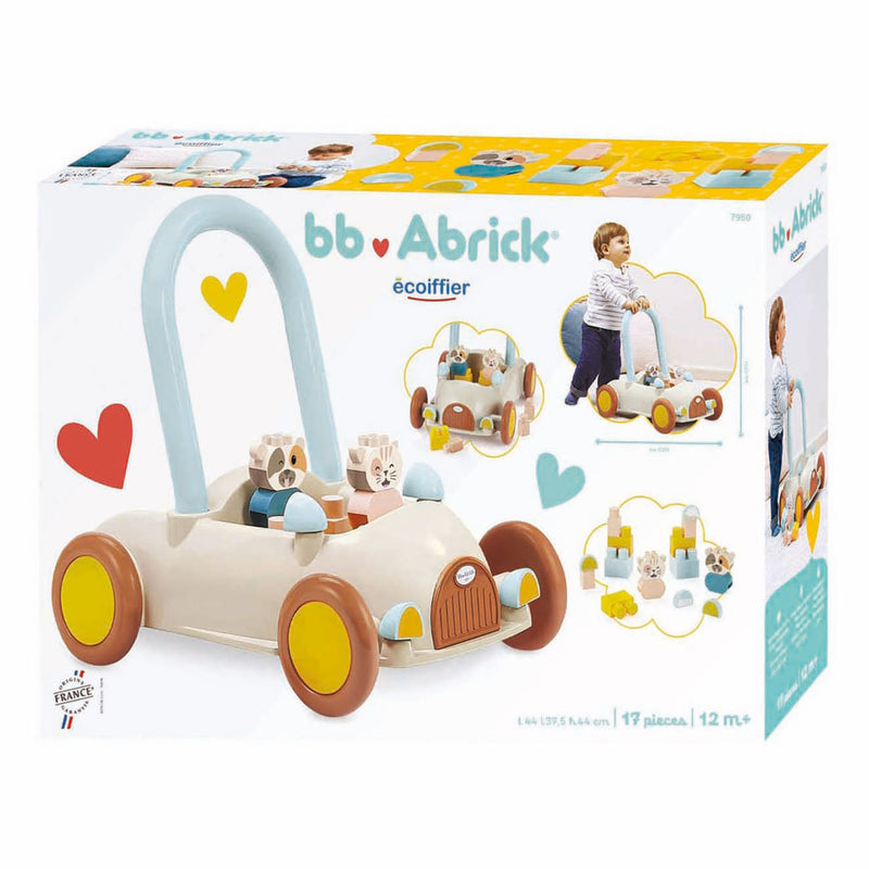 Afbeelding laden in galerijviewer, Ecoiffier abrick ecoiffier bb abrick loopwagen - 17dlg.

