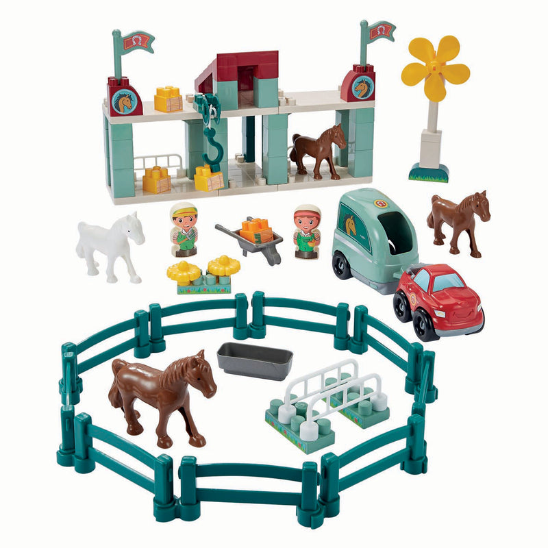 Afbeelding laden in galerijviewer, Abrick ecoiffier paardenrenbaan - 60dlg.
