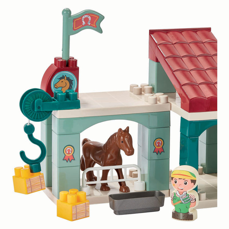 Afbeelding laden in galerijviewer, Abrick ecoiffier paardenrenbaan - 60dlg.
