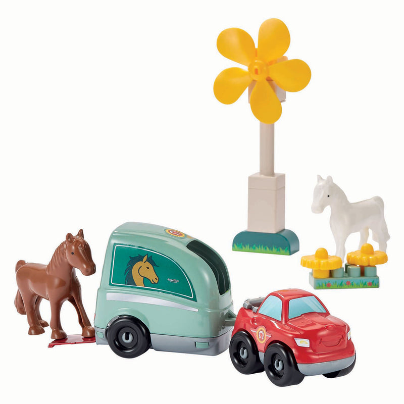 Afbeelding laden in galerijviewer, Abrick ecoiffier paardenrenbaan - 60dlg.
