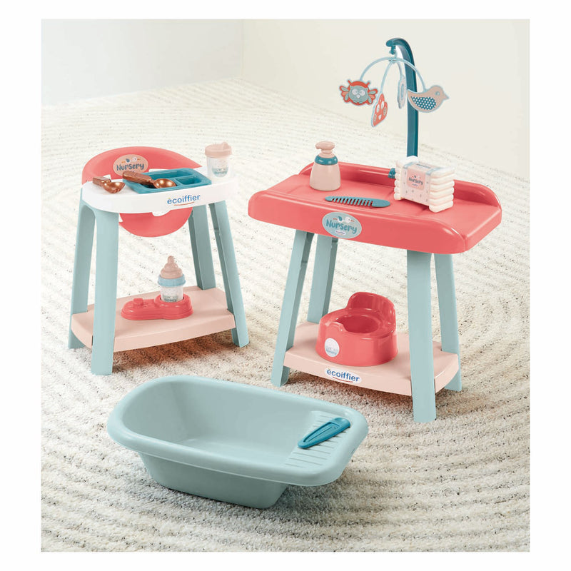 Afbeelding laden in galerijviewer, Ecoiffier nursery babykamerset 3-in-1
