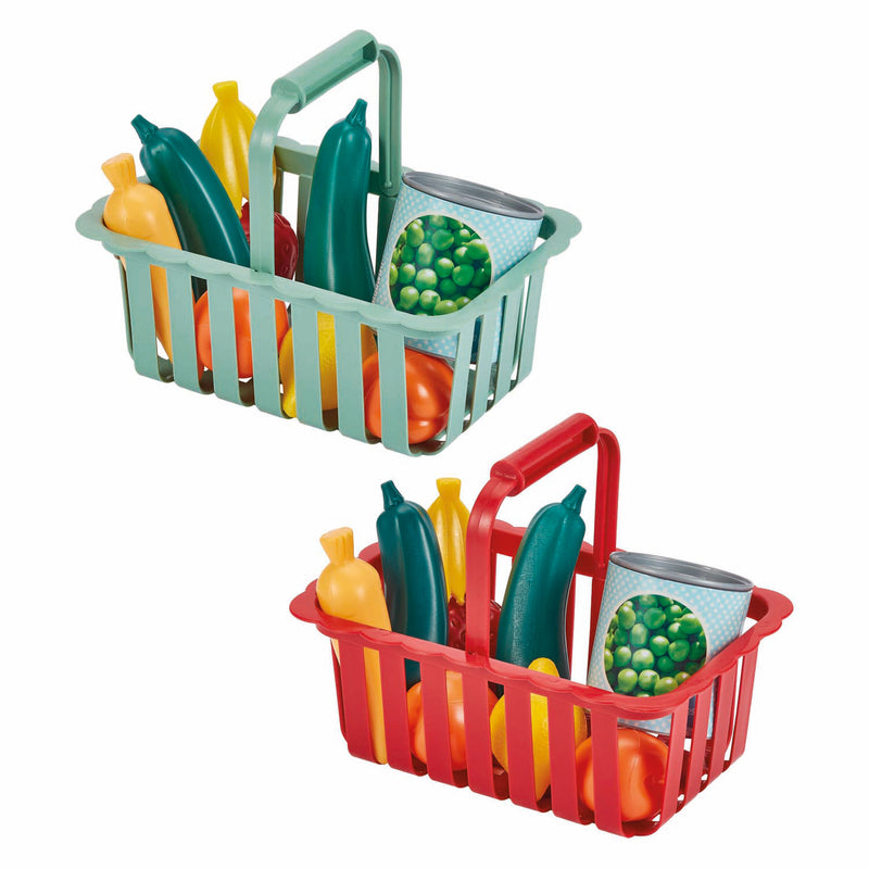 Afbeelding laden in galerijviewer, Ecoiffier groente- en fruitmand - 21,5cm
