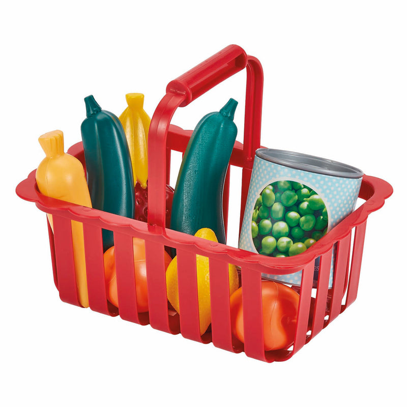 Afbeelding laden in galerijviewer, Ecoiffier groente- en fruitmand - 21,5cm
