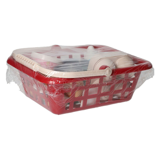 Ecoiffier gevulde boodschappenmand - 12dlg.