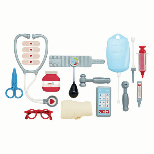 Ecoiffier doc cie luxe dokterskoffer - 17dlg.