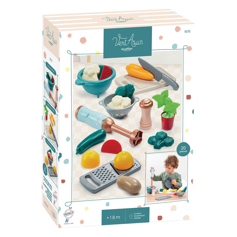 Afbeelding laden in galerijviewer, Ecoiffier vert azur soep maken set - 20dlg.
