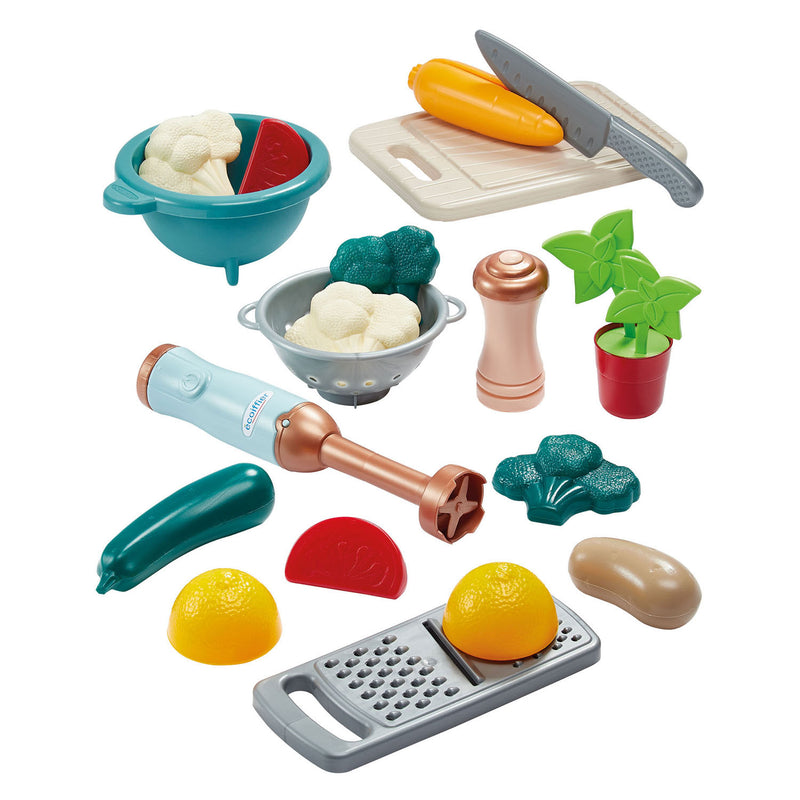 Afbeelding laden in galerijviewer, Ecoiffier vert azur soep maken set - 20dlg.
