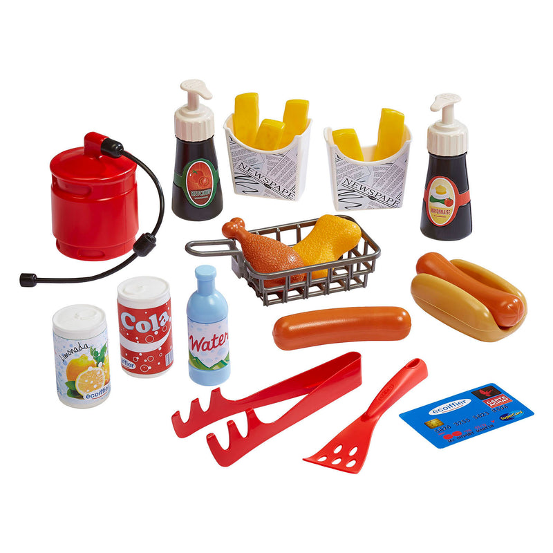 Afbeelding laden in galerijviewer, Ecoiffier 100% chef street food kraam - 25dlg.
