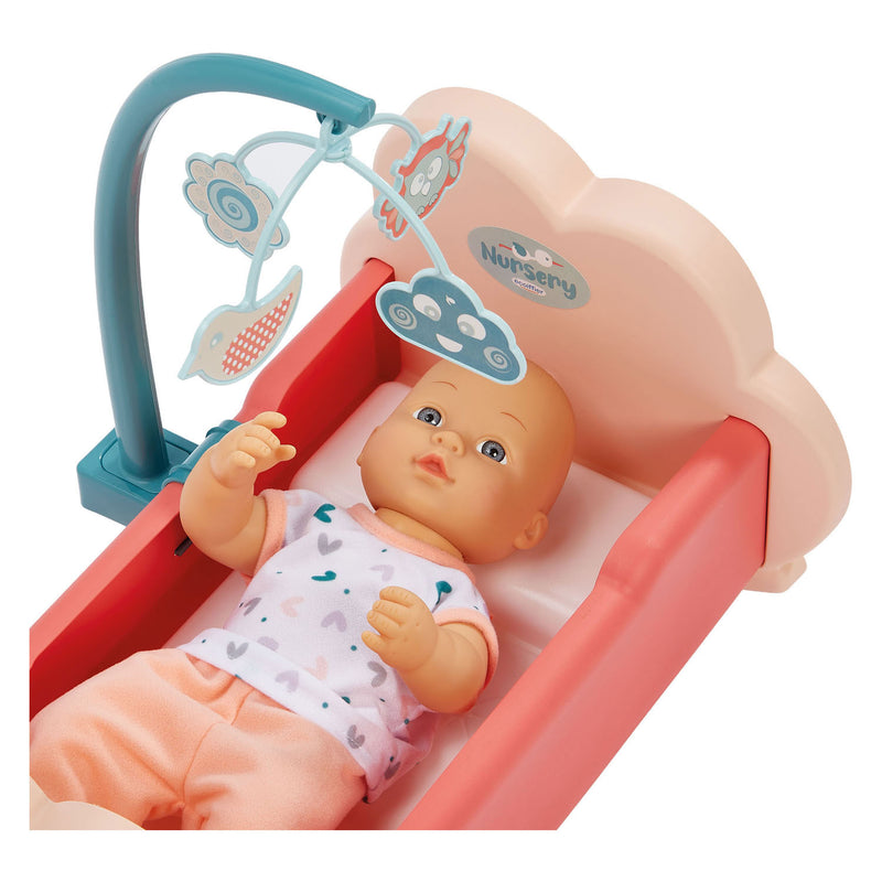 Afbeelding laden in galerijviewer, Ecoiffier nursery 3in1 babykamer met babypop- 8dlg.
