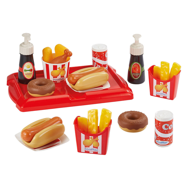 Afbeelding laden in galerijviewer, Ecoiffier 100% chef hot dog set - 25dlg.
