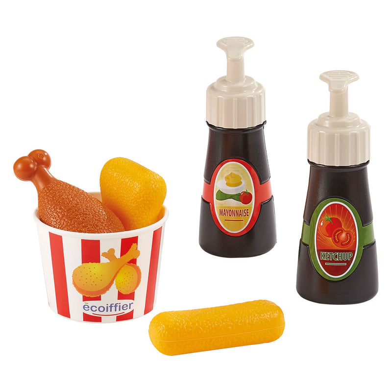 Afbeelding laden in galerijviewer, Ecoiffier 100% chef hot dog set - 25dlg.
