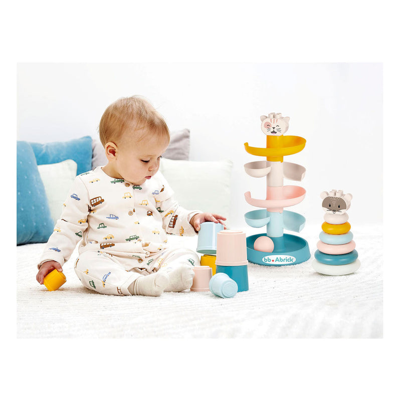 Afbeelding laden in galerijviewer, Ecoiffier bb abrick 3in1 babyspeelgoed in opberbox - 23dlg.
