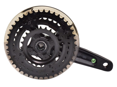 crankstel 48 38 28t 8sp zwart