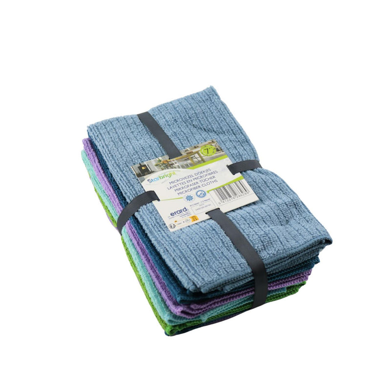 Afbeelding laden in galerijviewer, Starbright microvezeldoek gekleurd 38x48cm set a 7 stuks
