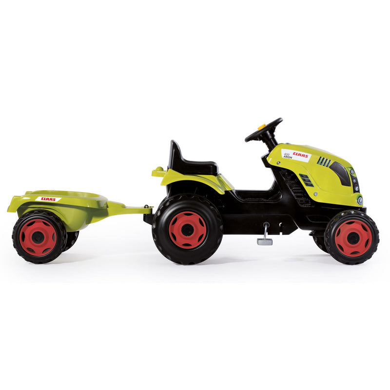 Afbeelding laden in galerijviewer, Smoby tractor claas met trailer
