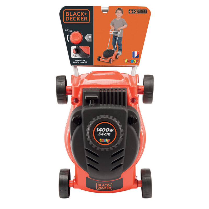 Afbeelding laden in galerijviewer, Smoby Black Decker Grasmaaier

