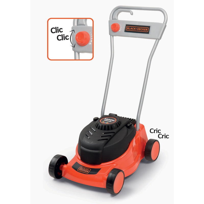 Afbeelding laden in galerijviewer, Smoby Black Decker Grasmaaier
