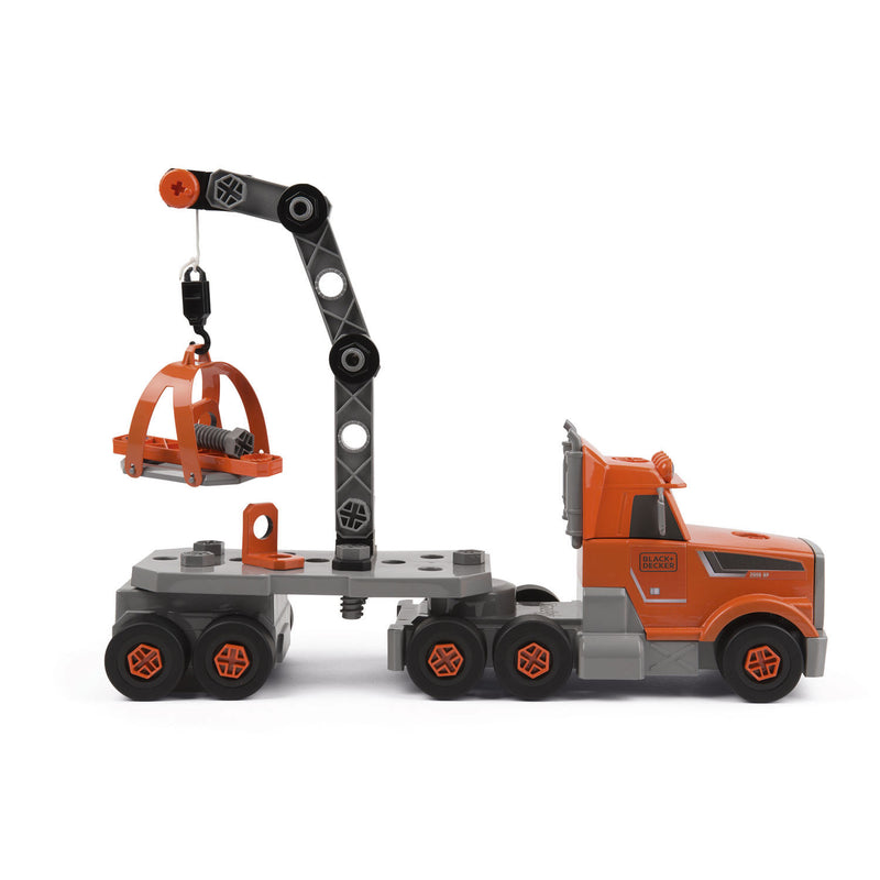Afbeelding laden in galerijviewer, Smoby black decker gereedschapskist vrachtwagen

