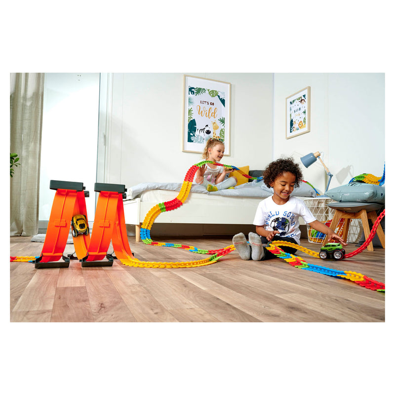 Afbeelding laden in galerijviewer, Smoby Flextreme Discovery Racebaan Set, 184dlg.

