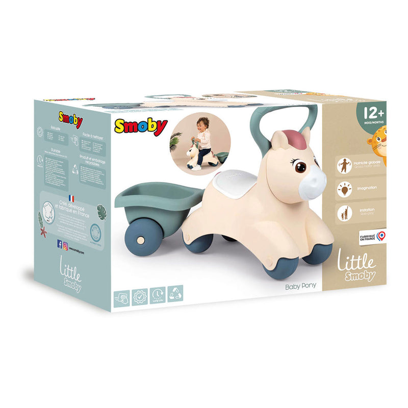Afbeelding laden in galerijviewer, Smoby little baby pony loopauto
