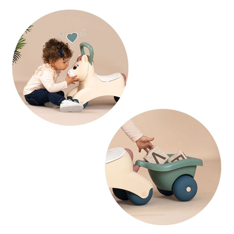 Afbeelding laden in galerijviewer, Smoby little baby pony loopauto
