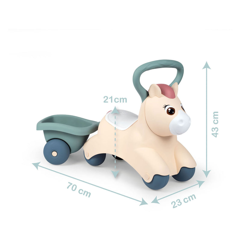 Afbeelding laden in galerijviewer, Smoby little baby pony loopauto
