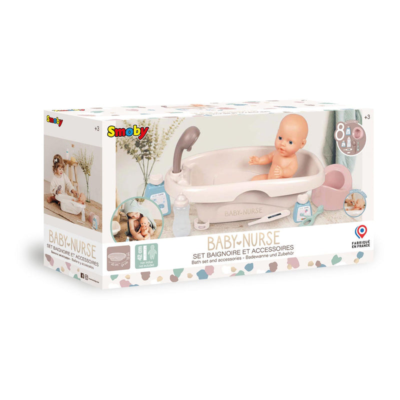 Afbeelding laden in galerijviewer, Smoby Baby Nurse Bad met Accessoires, 8dlg.
