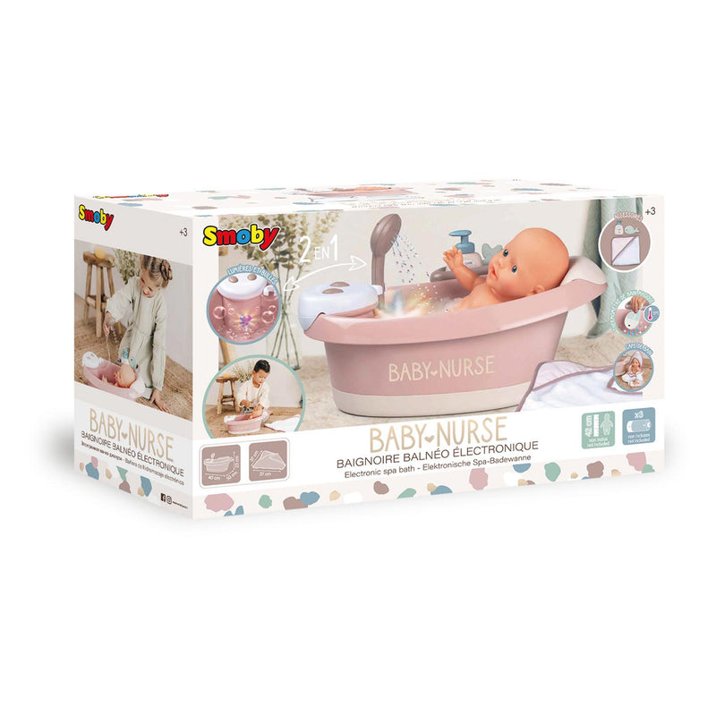 Afbeelding laden in galerijviewer, Smoby - Baby Nurse Bad met Functies en Accessoires 3dlg.
