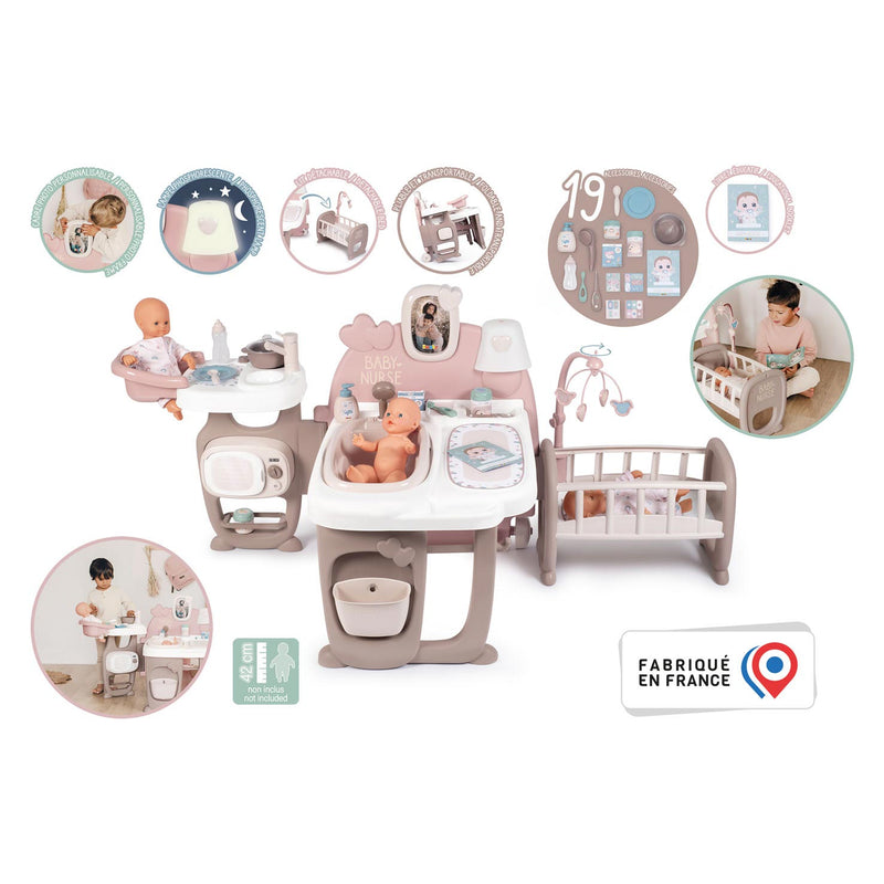 Afbeelding laden in galerijviewer, Smoby - Baby Nurse Poppen Verzorgingscentrum 23dlg.
