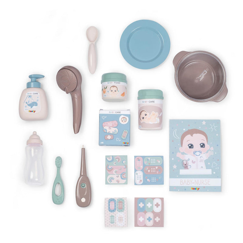 Afbeelding laden in galerijviewer, Smoby - Baby Nurse Poppen Verzorgingscentrum 23dlg.
