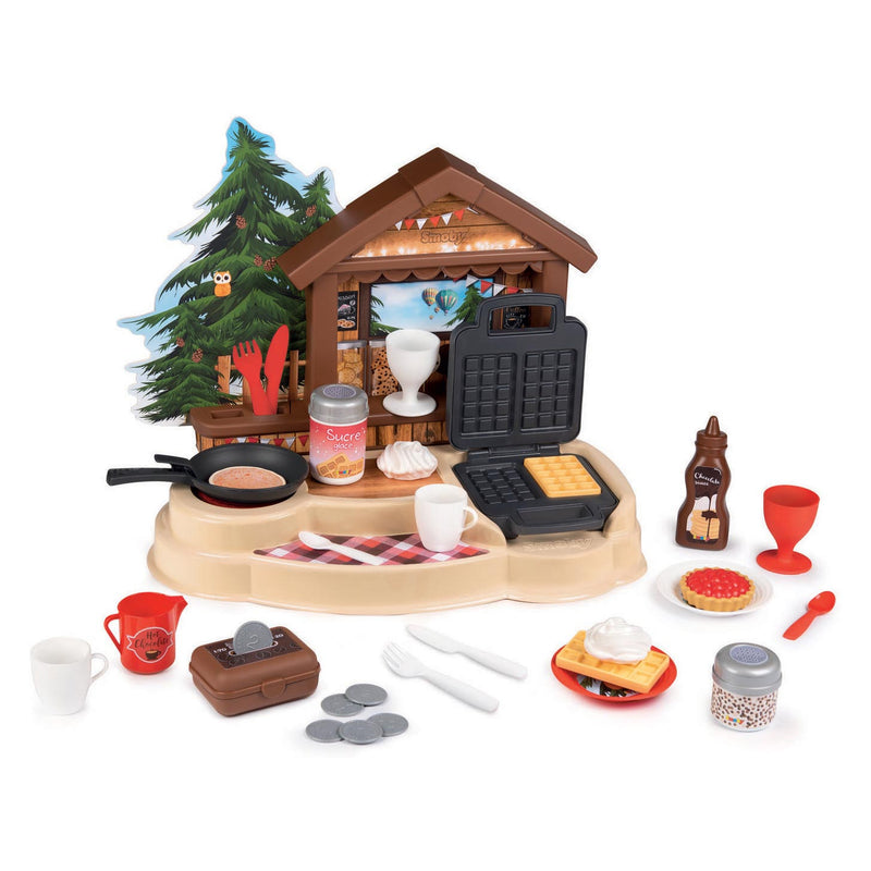 Afbeelding laden in galerijviewer, Smoby Winter Chalet met Accessoires 30dlg.
