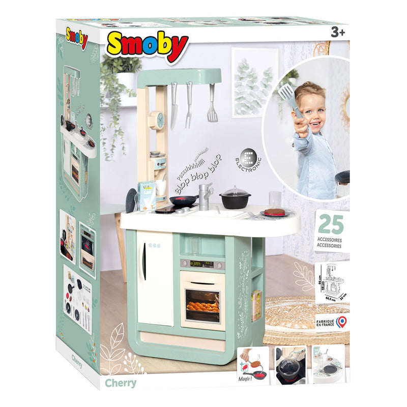Afbeelding laden in galerijviewer, Smoby Cherry Keuken 25dlg.
