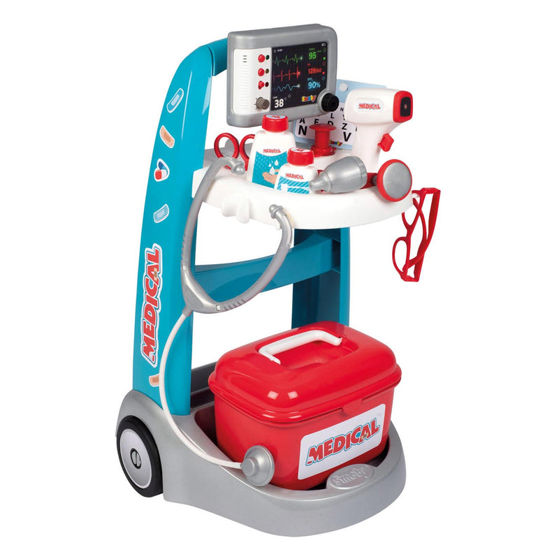 Afbeelding laden in galerijviewer, Smoby Elektronische Doktertrolley
