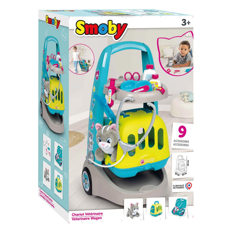 Afbeelding laden in galerijviewer, Smoby Dierendokter Trolley
