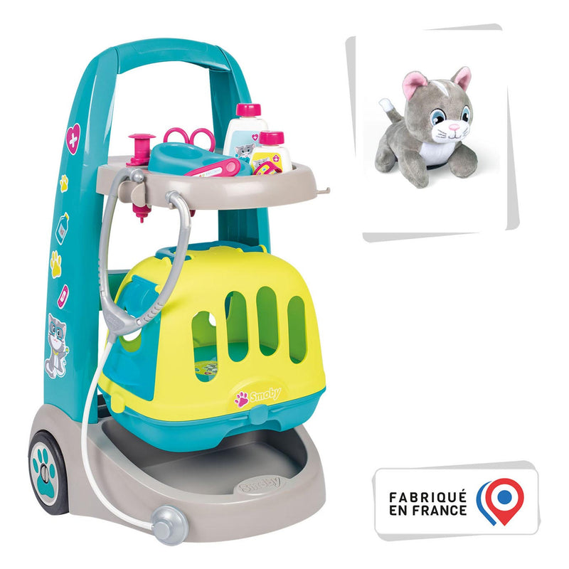 Afbeelding laden in galerijviewer, Smoby Dierendokter Trolley
