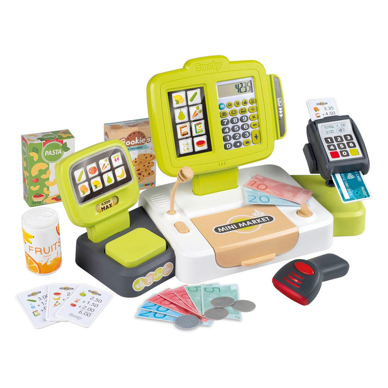 Afbeelding laden in galerijviewer, Smoby Kassa met Accessoires, 30dlg.
