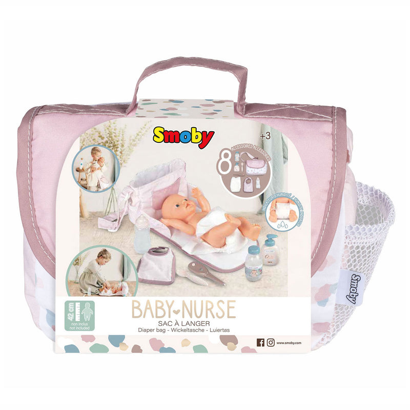 Afbeelding laden in galerijviewer, Smoby - Baby Nurse Luiertas 8dlg.
