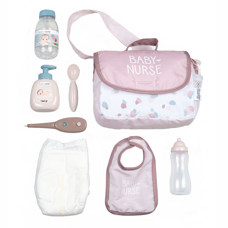 Afbeelding laden in galerijviewer, Smoby - Baby Nurse Luiertas 8dlg.
