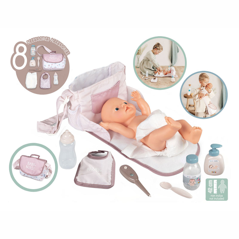 Afbeelding laden in galerijviewer, Smoby - Baby Nurse Luiertas 8dlg.

