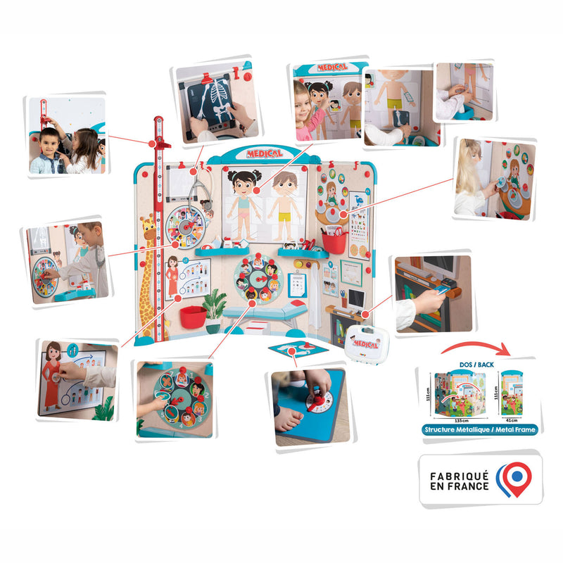 Afbeelding laden in galerijviewer, Smoby Dokterspraktijk 65dlg.
