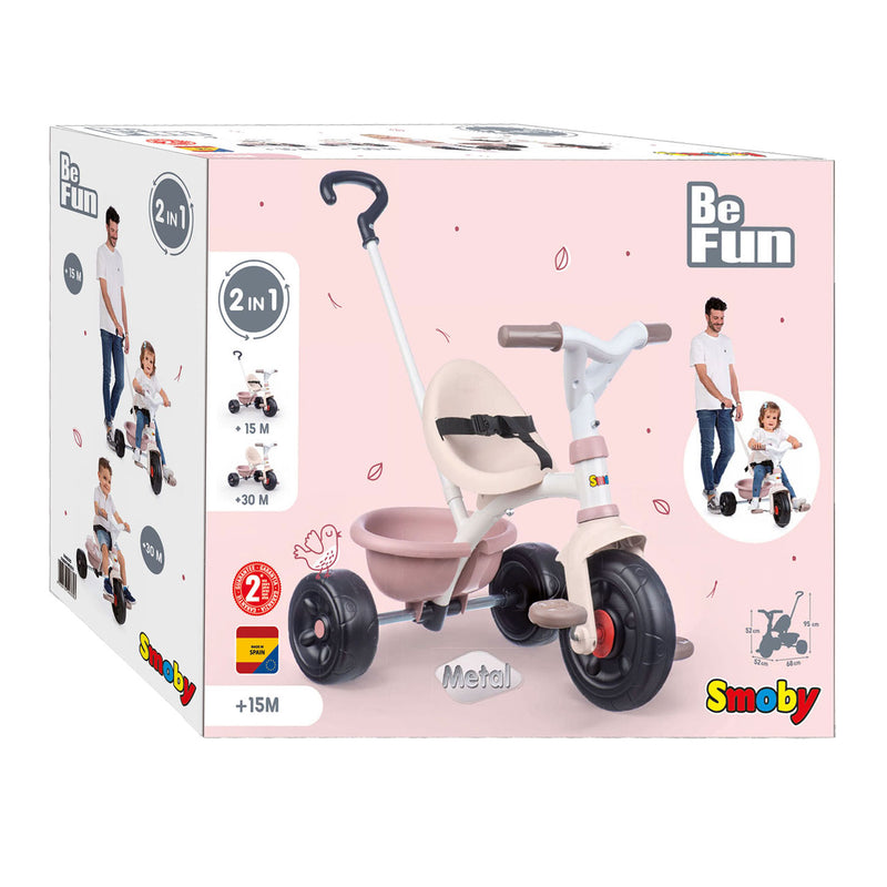 Afbeelding laden in galerijviewer, Smoby be fun driewieler roze
