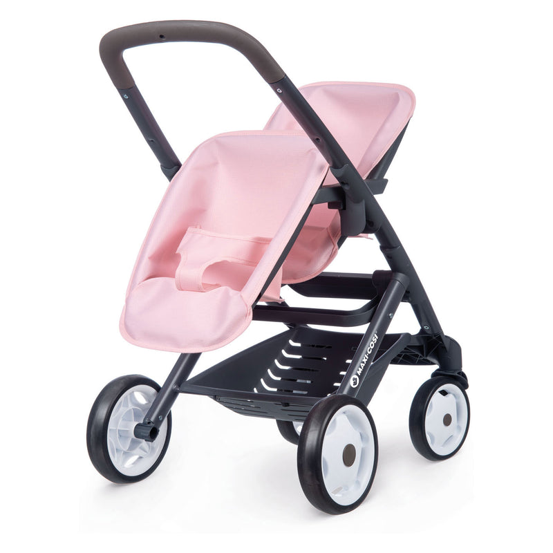 Afbeelding laden in galerijviewer, Smoby Maxi-Cosi Poppenwagen voor 2 Poppen
