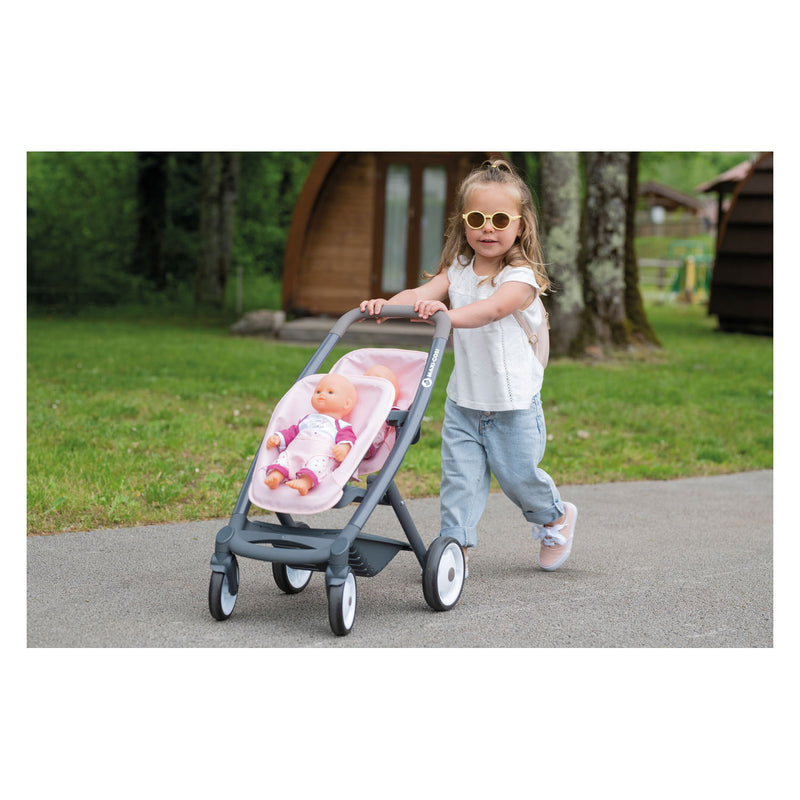Afbeelding laden in galerijviewer, Smoby Maxi-Cosi Poppenwagen voor 2 Poppen
