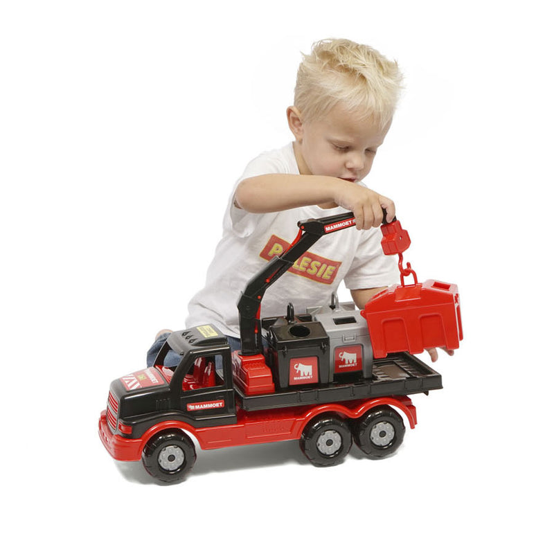Afbeelding laden in galerijviewer, Mammoet toys cavallino mammoet vrachtwagen met grijper
