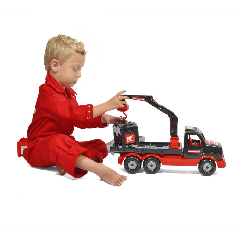 Afbeelding laden in galerijviewer, Mammoet toys cavallino mammoet vrachtwagen met grijper
