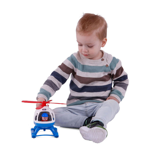 Cavallino helikopter met speelfiguur