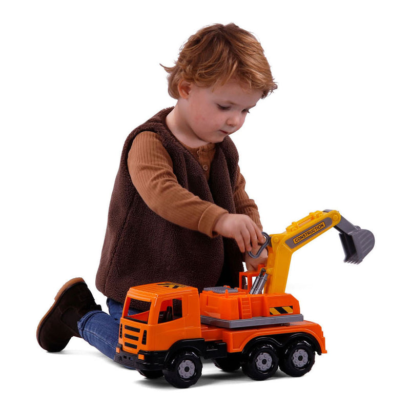 Afbeelding laden in galerijviewer, Cavallino xl graafmachine vrachtwagen, 42cm
