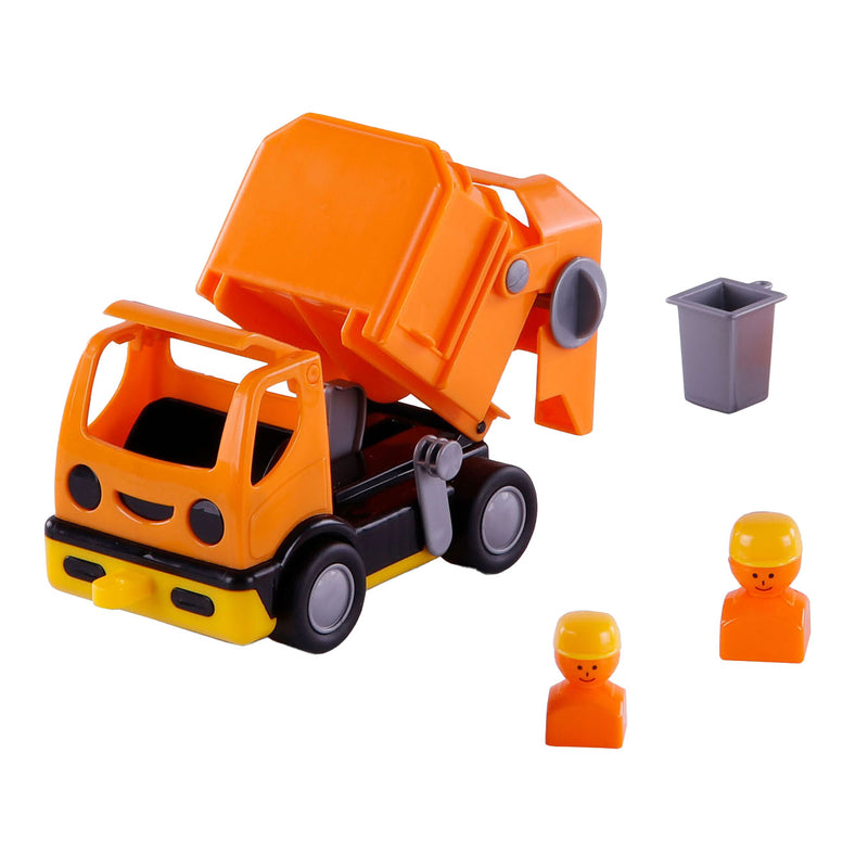 Afbeelding laden in galerijviewer, Cavallino mijn eerste vuilniswagen oranje, 19cm
